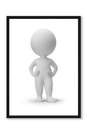 3d small people - confidence