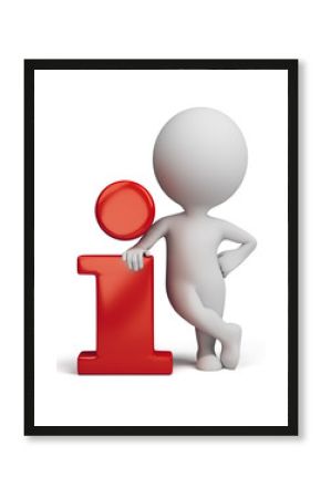 3d small people - info icon