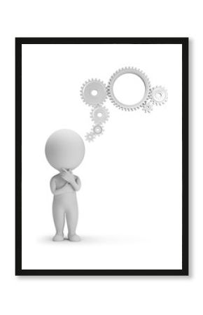 3d small people - thought mechanism