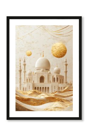 Ramadan and Eid al fitr concept backgrounds dates with traditional lantern Light Lamp and Tasbeeh, Ramadan Kareem Mubarak background 