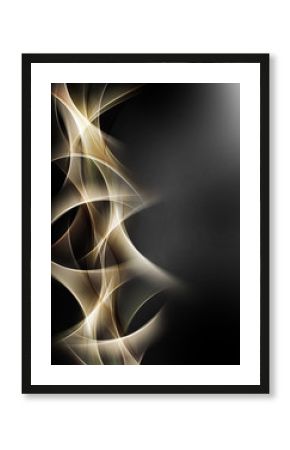 Gold Light Abstract Design