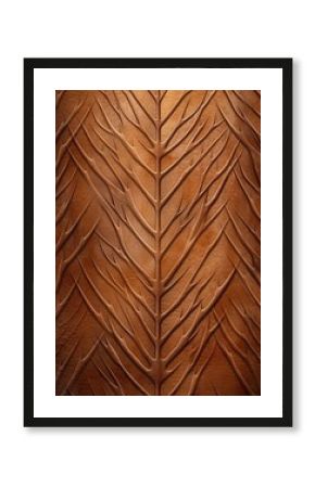 Abstrakcyjna tekstura brązowych liści