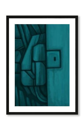 Abstract image for printing - digital painting