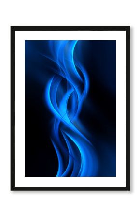 Modern Blue Art Design Background