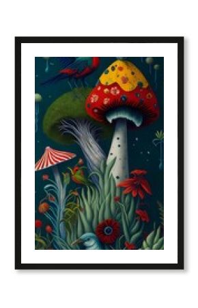 wallpaper, flores botánicas, arte fino, lujo, glamur, premium, profesional, diseño de interiores, interiorismo, diseño, diseño gráfico, buqué, flor, flor gigante, arte botánico, ilustración, aves