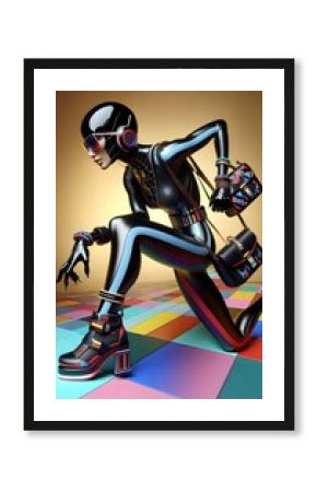 Felinas Futuristas: Glamour Cibernético