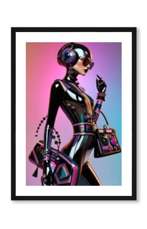 Felinas Futuristas: Glamour Cibernético