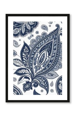 paisley floral wallpaper