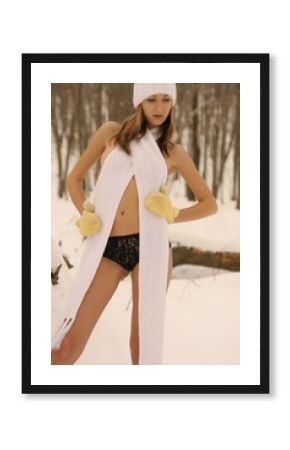 girl with scarf