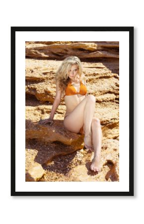 Beautiful nude women on the Beach