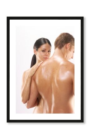 Pareja de piel sana.
