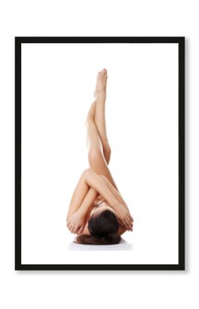 Artistic shot a beautiful naked woman