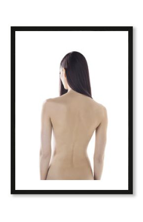 back of a naked woman