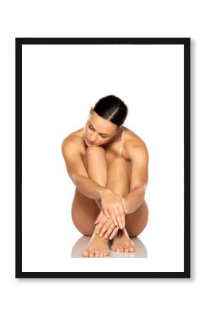 young seductive naked woman