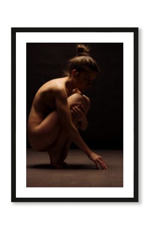 Artistic nudity style picture of woman