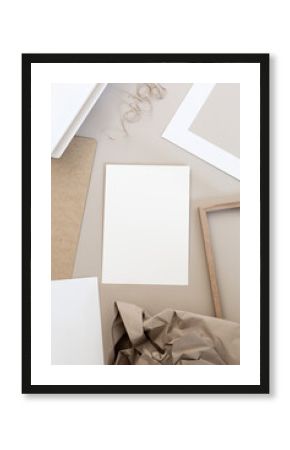 Art Mockup Paper Creative Chaos 