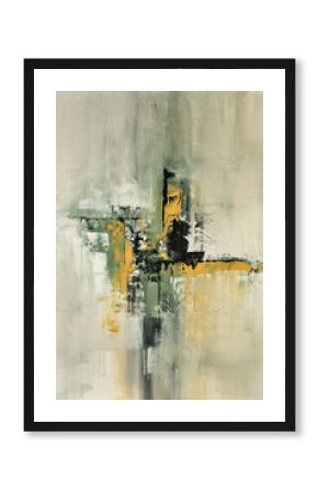 Abstract artwork with earthy tones and textured layers. Ideal for modern interiors, wall decor, or posters. A minimalist and versatile design to complement any space