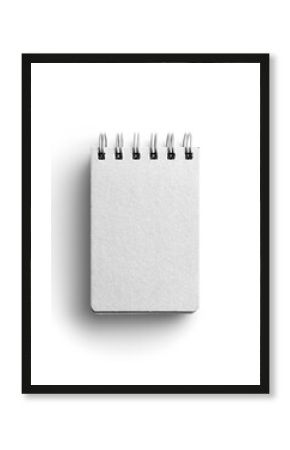 White Small Ringbinder Notepad Cover