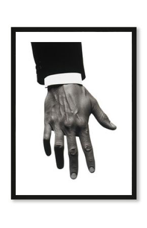 PNG Hand black white illustration.
