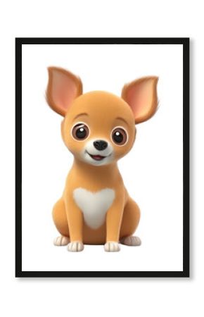 PNG Chihuahua figurine cartoon mammal.