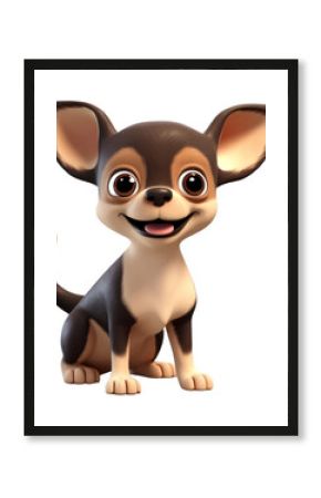 PNG Chihuahua cartoon mammal animal.