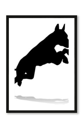 Dog Silhouette Pet Animal