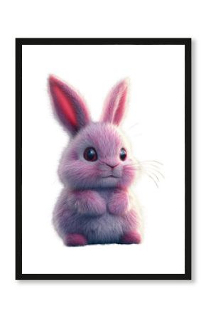 PNG Furry rabbit illustration animal bunny.