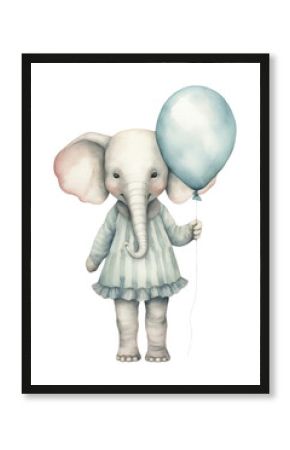 PNG Elephant animal balloon