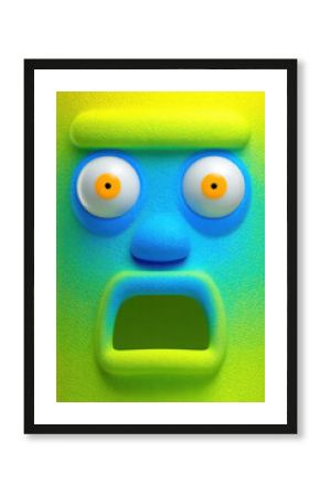funny halloween monster characters with colorful 3d cartoon fantasy design