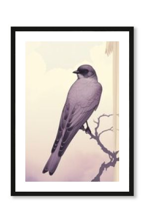 Purple martin animal bird wildlife.