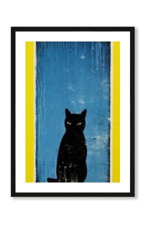 Cat animal mammal yellow.