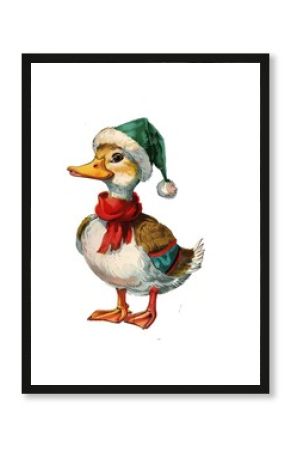 Duck Character duck anseriformes waterfowl.