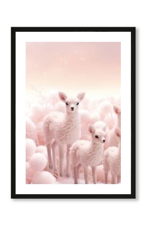 Christmas deer livestock wildlife animal.