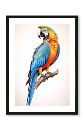 Parrot drawing animal bird.