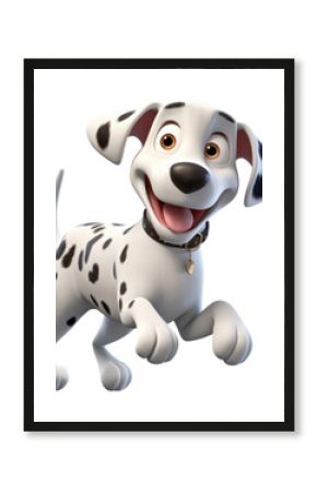 PNG Dog dalmatian cartoon mammal.