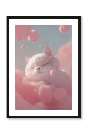 Cat animal blossom kitten.