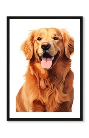 PNG Dog retriever mammal animal.