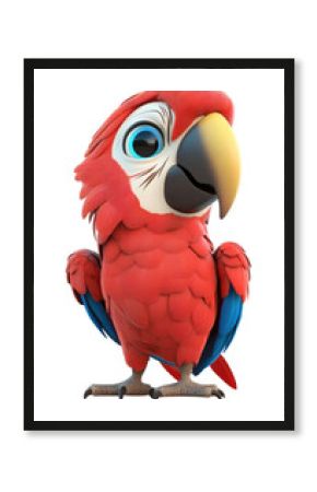 PNG Macaw animal parrot bird.