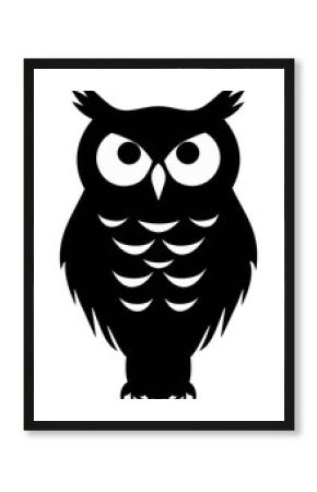 PNG Owl silhouette stencil animal shark.