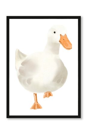 watercolor duck