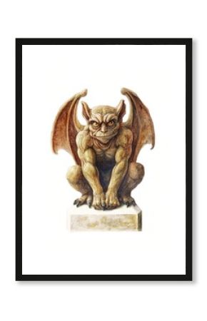 A Gargoyle gargoyle art illustration.