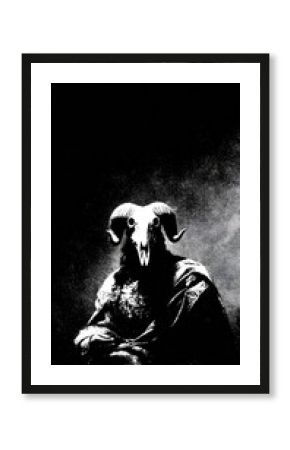 Dark death gothic surreal maximalism psyche wallpaper illustration design dark.