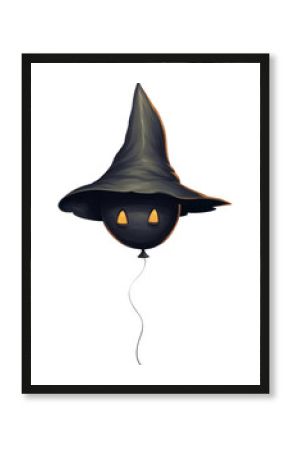 PNG Balloon witch celebration.