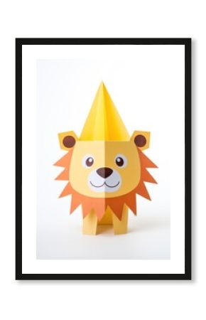 Paper art cartoon nature.