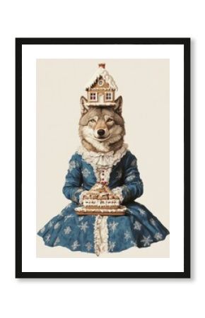 Wolf animal human wolf.