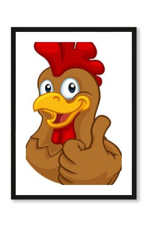 Chicken Cartoon Rooster Cockerel Character