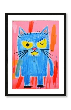 Art painting anthropomorphic representation.