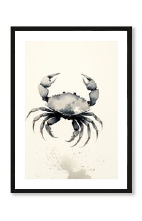 Crab lobster seafood animal.