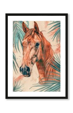 Wallpaper Horse drawing sketch horse.