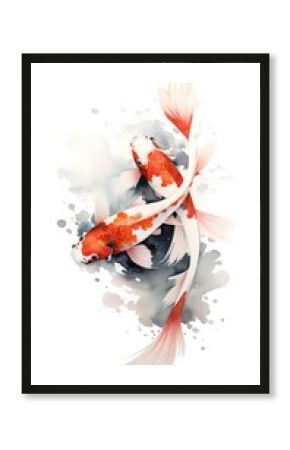 Carp koi animal fish.